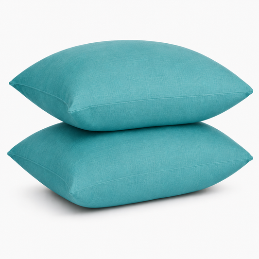 Premium Pillow Cover Set – Soft Pillow Cases (19 x 29 Inches) – Pack of 2- Teal