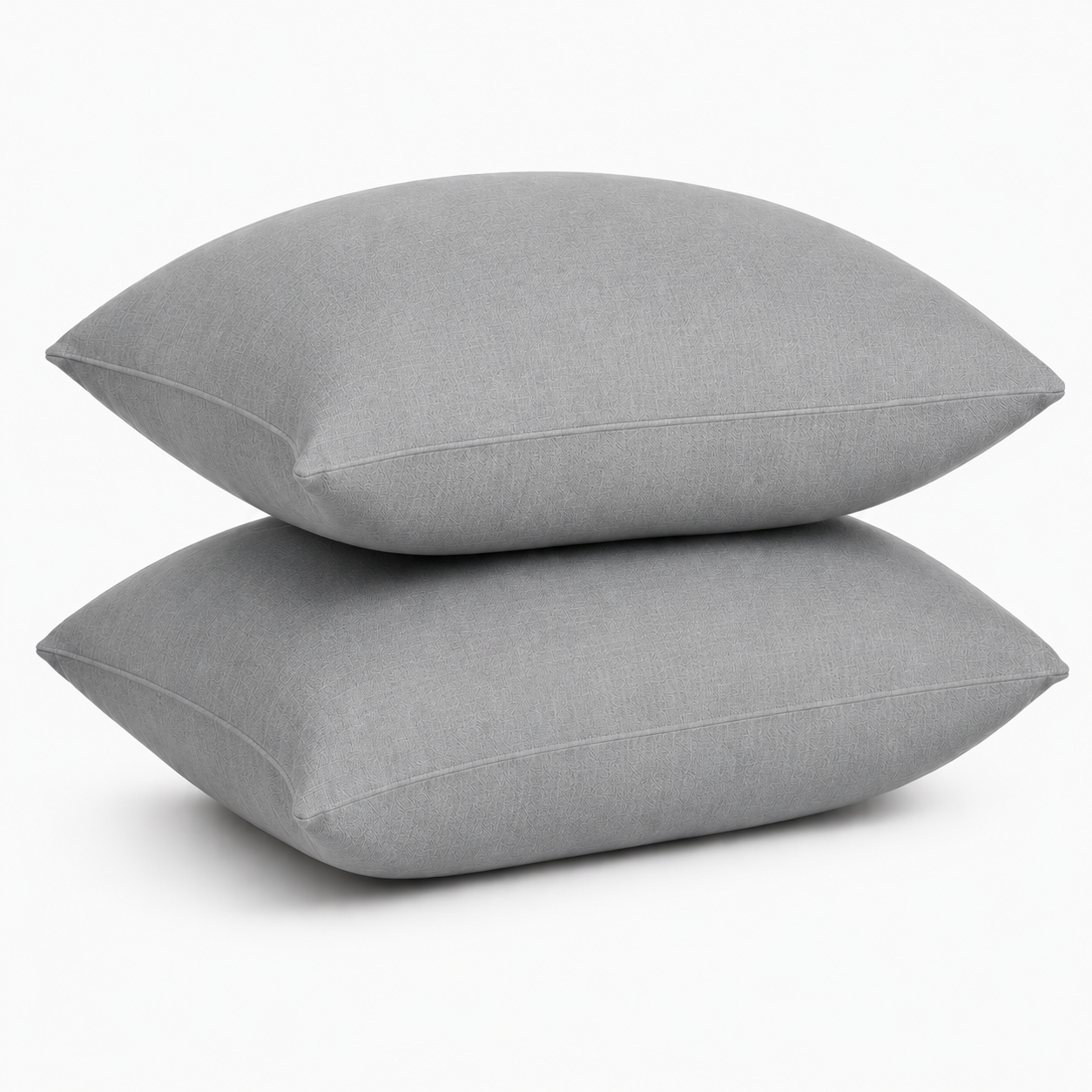 Premium Pillow Cover Set – Soft Pillow Cases (19 x 29 Inches) – Pack of 2- Grey