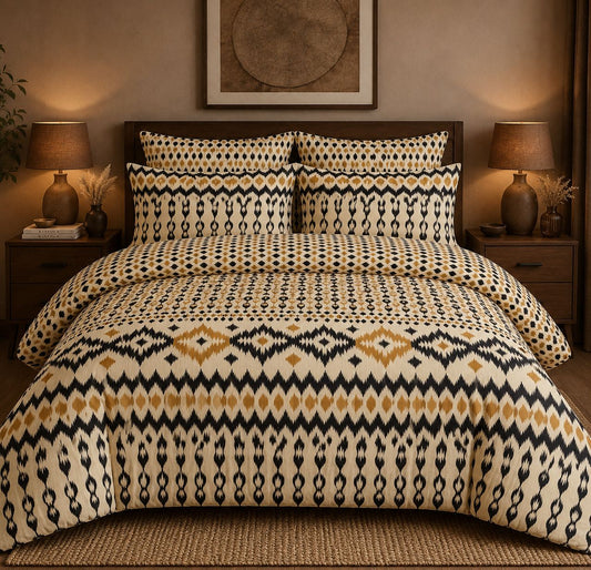 Modern Tribal Pattern Bedsheet Set